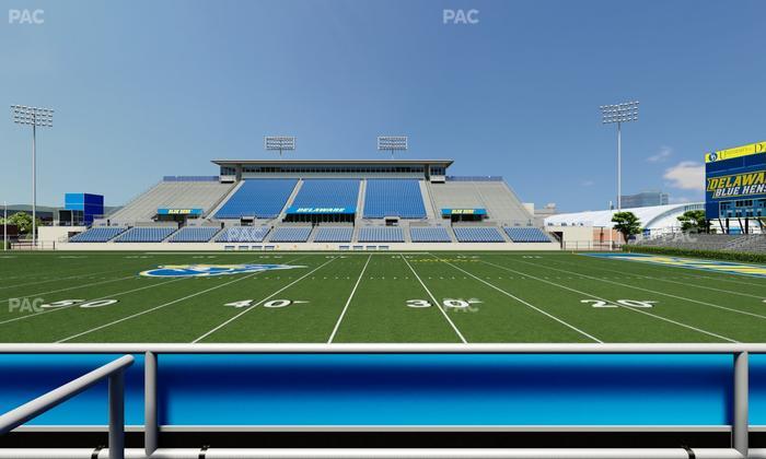 Delaware Stadium - Section East Box 67 Seat View