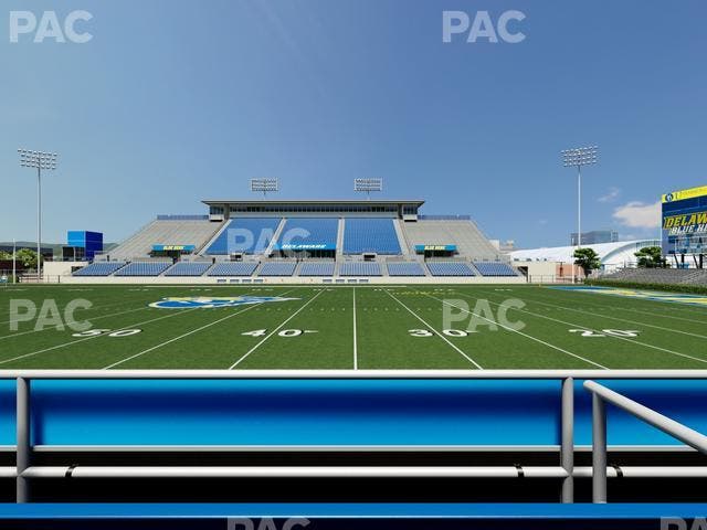 Delaware Stadium - Section East Box 68 Seat View