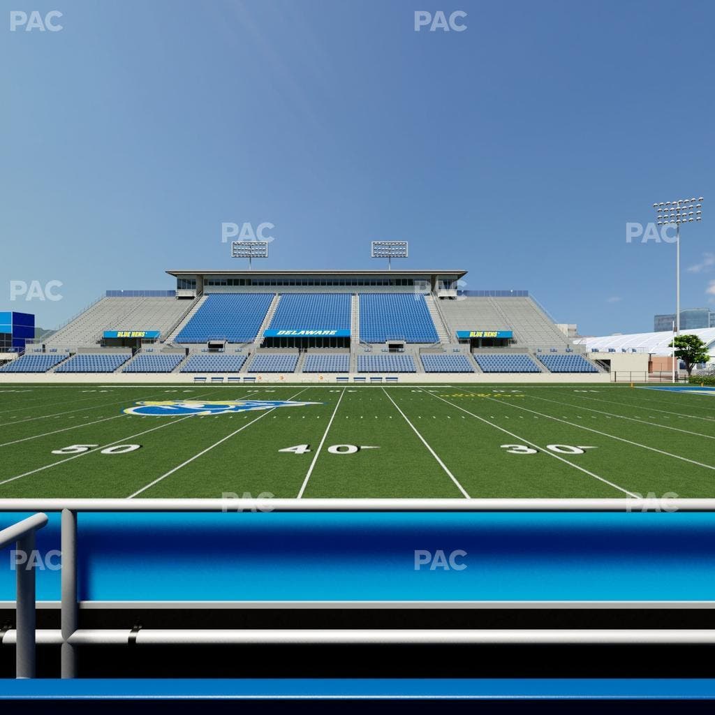 Delaware Stadium - Section East Box 69 Seat View