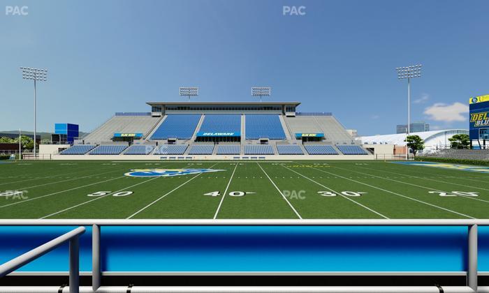 Delaware Stadium - Section East Box 69 Seat View