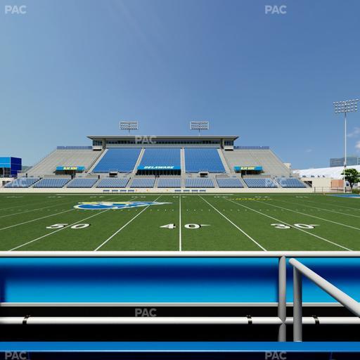 Delaware Stadium - Section East Box 70 Seat View