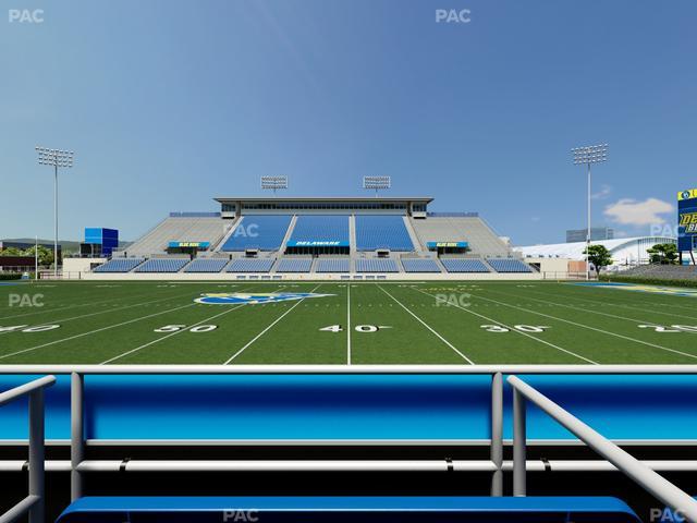 Delaware Stadium - Section East Box 70 Seat View