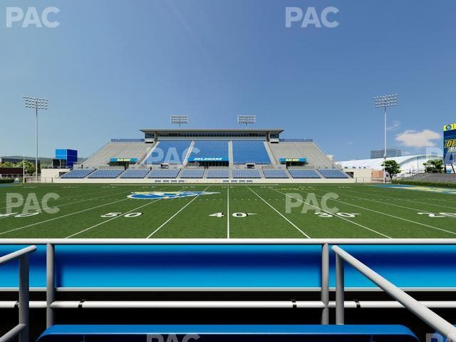 Delaware Stadium - Section East Box 70 Seat View