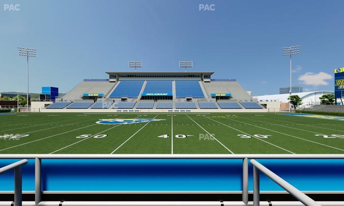 Delaware Stadium - Section East Box 70 Seat View
