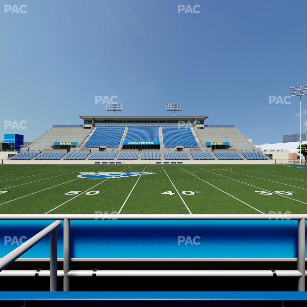 Delaware Stadium - Section East Box 71 Seat View
