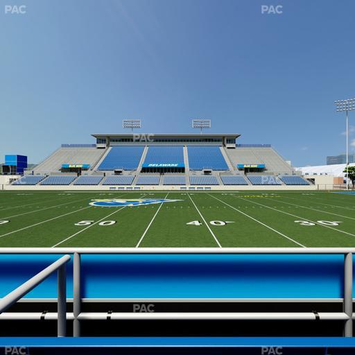 Delaware Stadium - Section East Box 71 Seat View