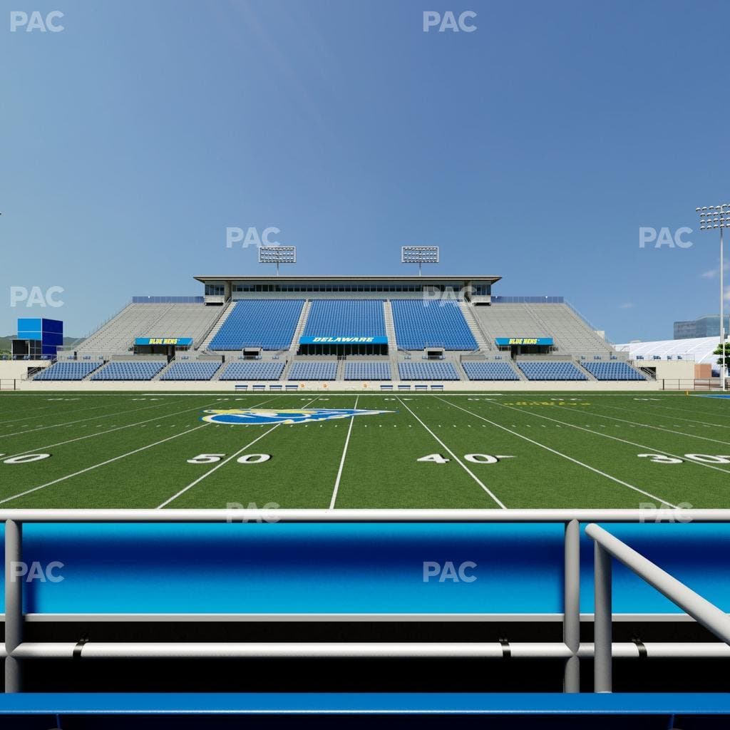 Delaware Stadium - Section East Box 72 Seat View