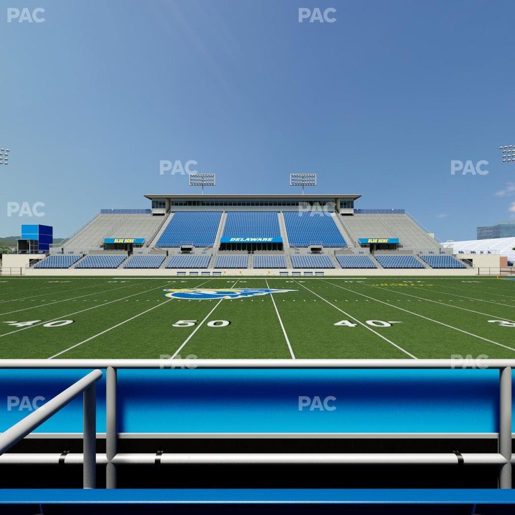 Delaware Stadium - Section East Box 73 Seat View