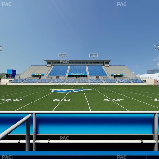 Delaware Stadium - Section East Box 73 Seat View