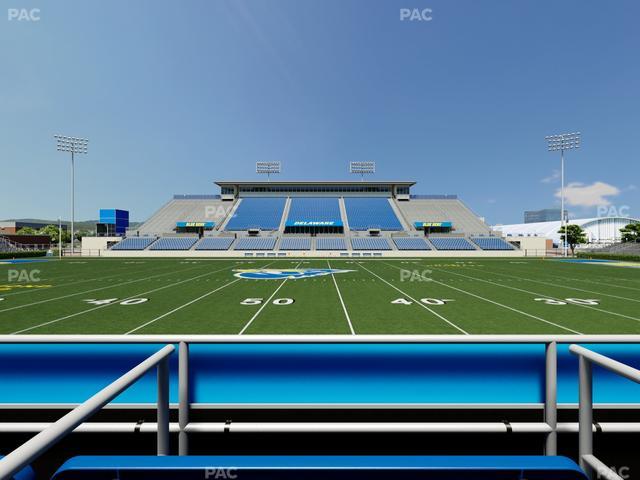 Delaware Stadium - Section East Box 73 Seat View
