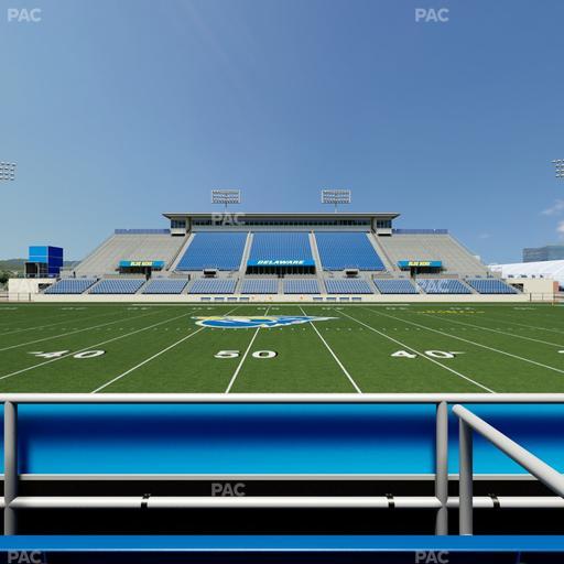 Delaware Stadium - Section East Box 74 Seat View