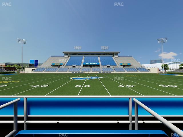 Delaware Stadium - Section East Box 74 Seat View