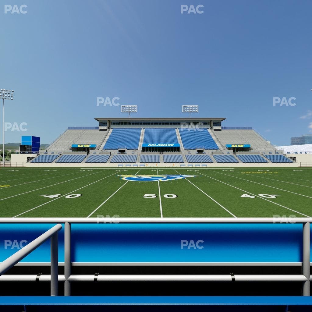 Delaware Stadium - Section East Box 75 Seat View