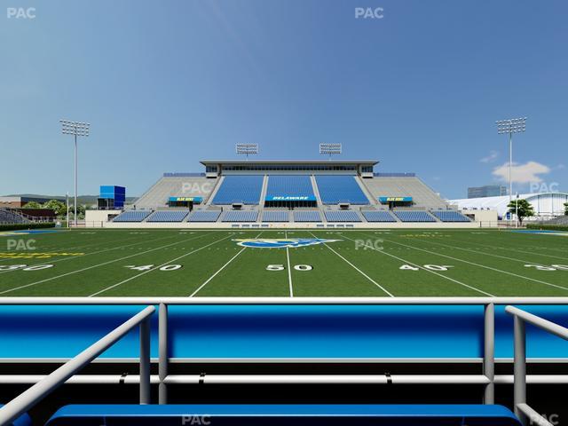 Delaware Stadium - Section East Box 75 Seat View