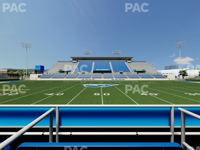 Delaware Stadium - Section East Box 75 Seat View