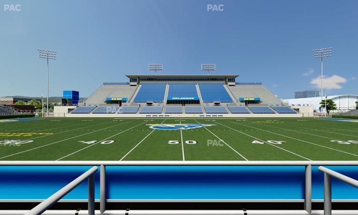 Delaware Stadium - Section East Box 75 Seat View