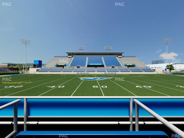 Delaware Stadium - Section East Box 76 Seat View