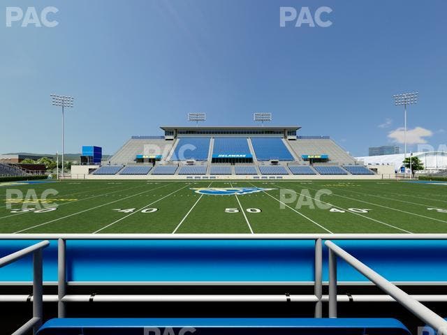 Delaware Stadium - Section East Box 76 Seat View