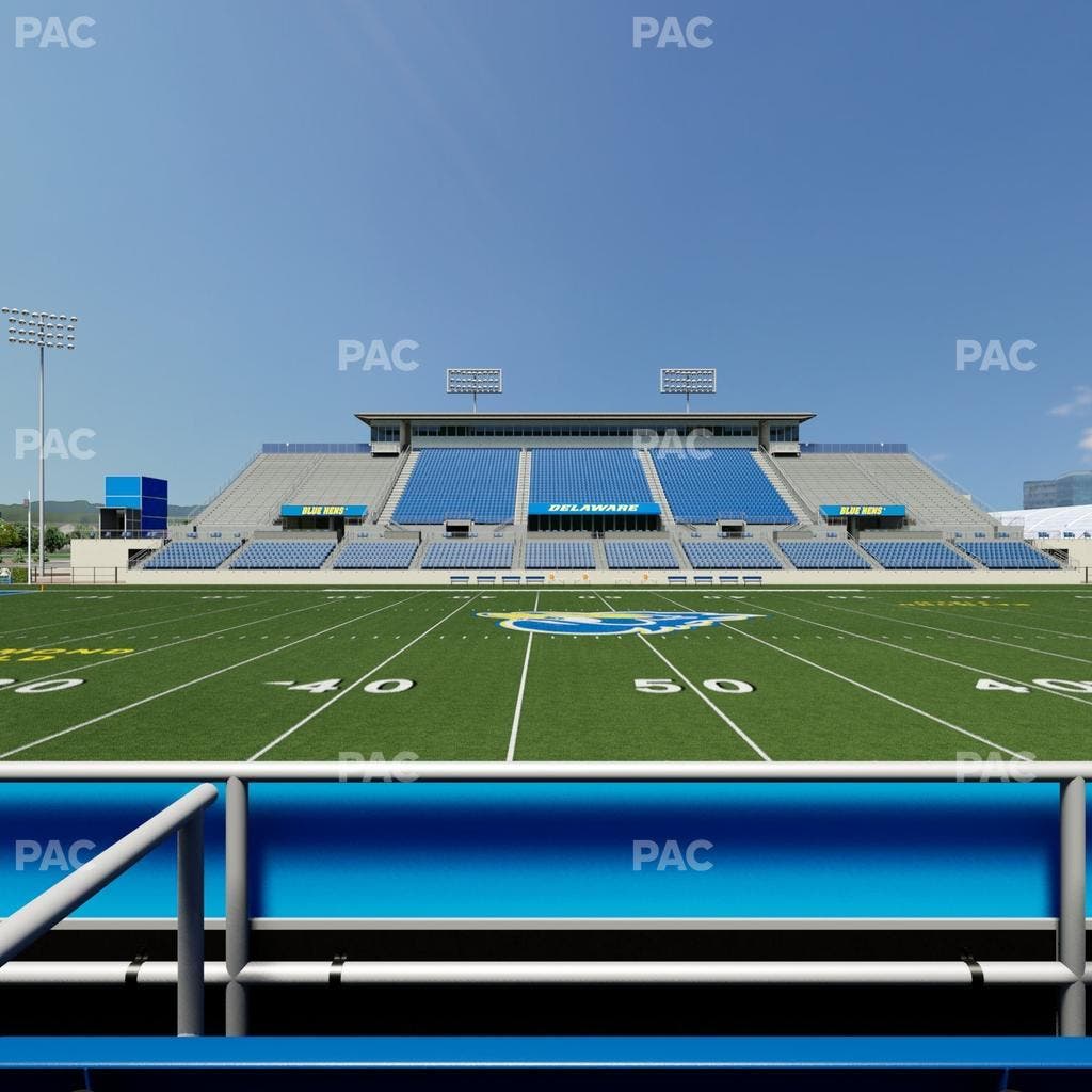 Delaware Stadium - Section East Box 77 Seat View