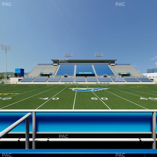 Delaware Stadium - Section East Box 77 Seat View