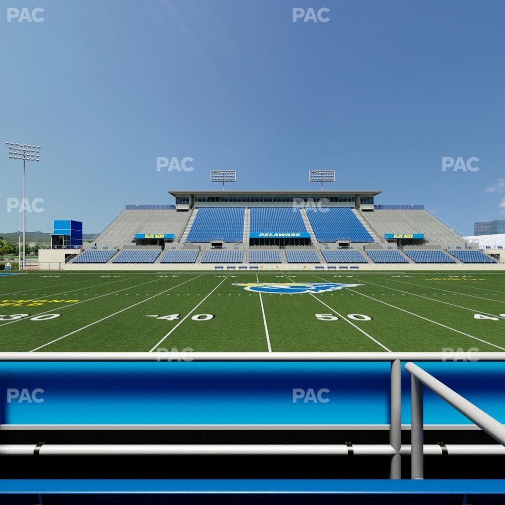 Delaware Stadium - Section East Box 78 Seat View