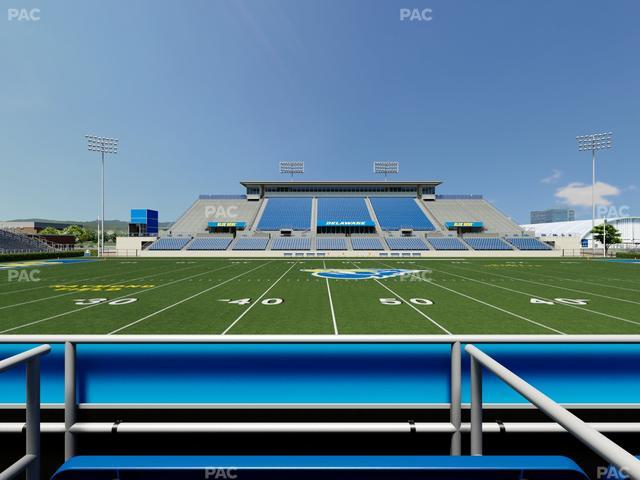 Delaware Stadium - Section East Box 78 Seat View
