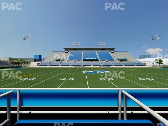 Delaware Stadium - Section East Box 78 Seat View