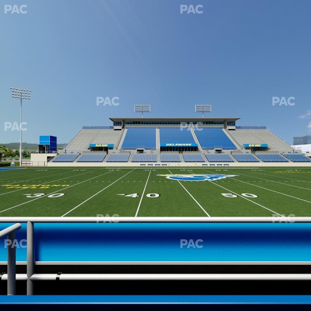 Delaware Stadium - Section East Box 79 Seat View
