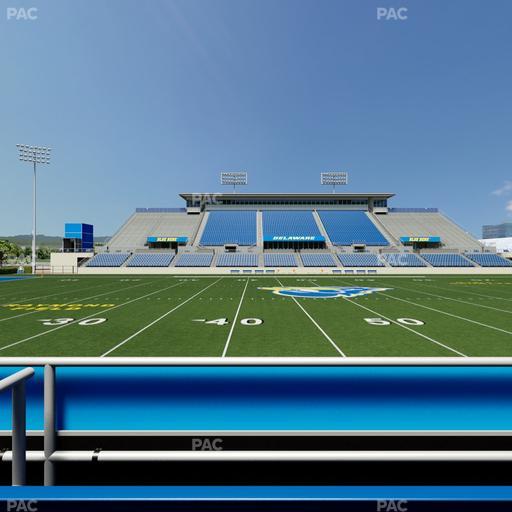 Delaware Stadium - Section East Box 79 Seat View