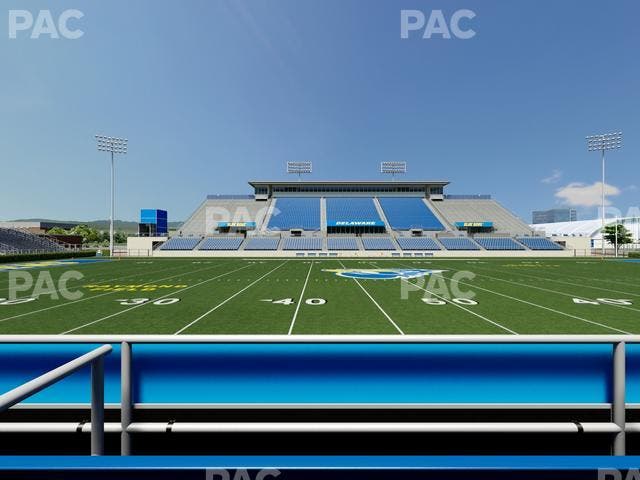 Delaware Stadium - Section East Box 79 Seat View