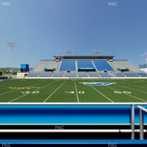 Delaware Stadium - Section East Box 80 Seat View