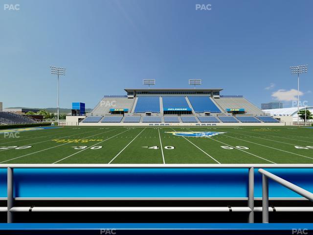 Delaware Stadium - Section East Box 80 Seat View