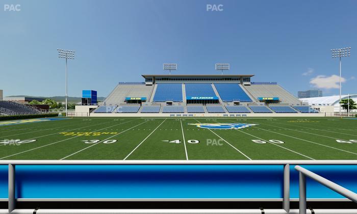 Delaware Stadium - Section East Box 80 Seat View