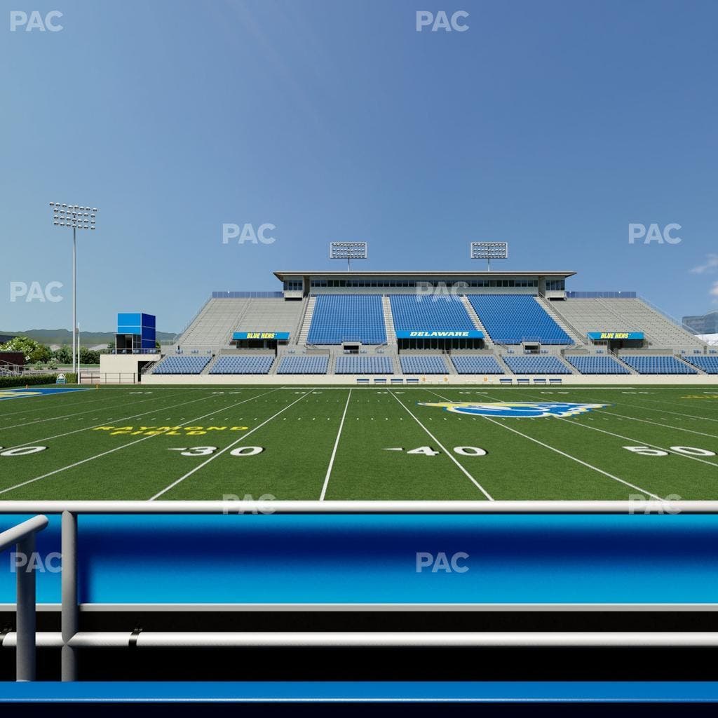 Delaware Stadium - Section East Box 81 Seat View