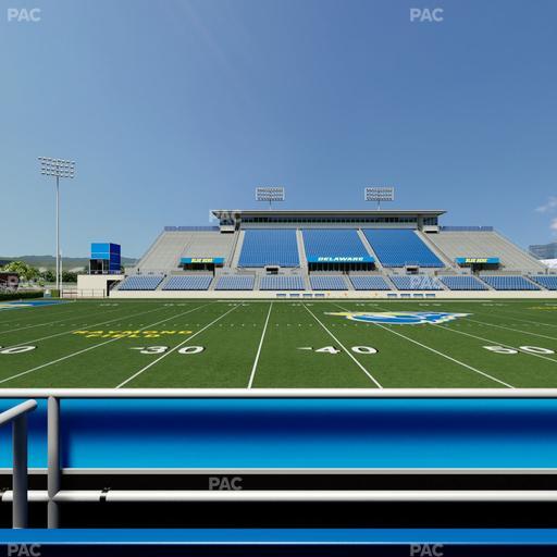 Delaware Stadium - Section East Box 81 Seat View