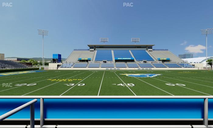 Delaware Stadium - Section East Box 81 Seat View