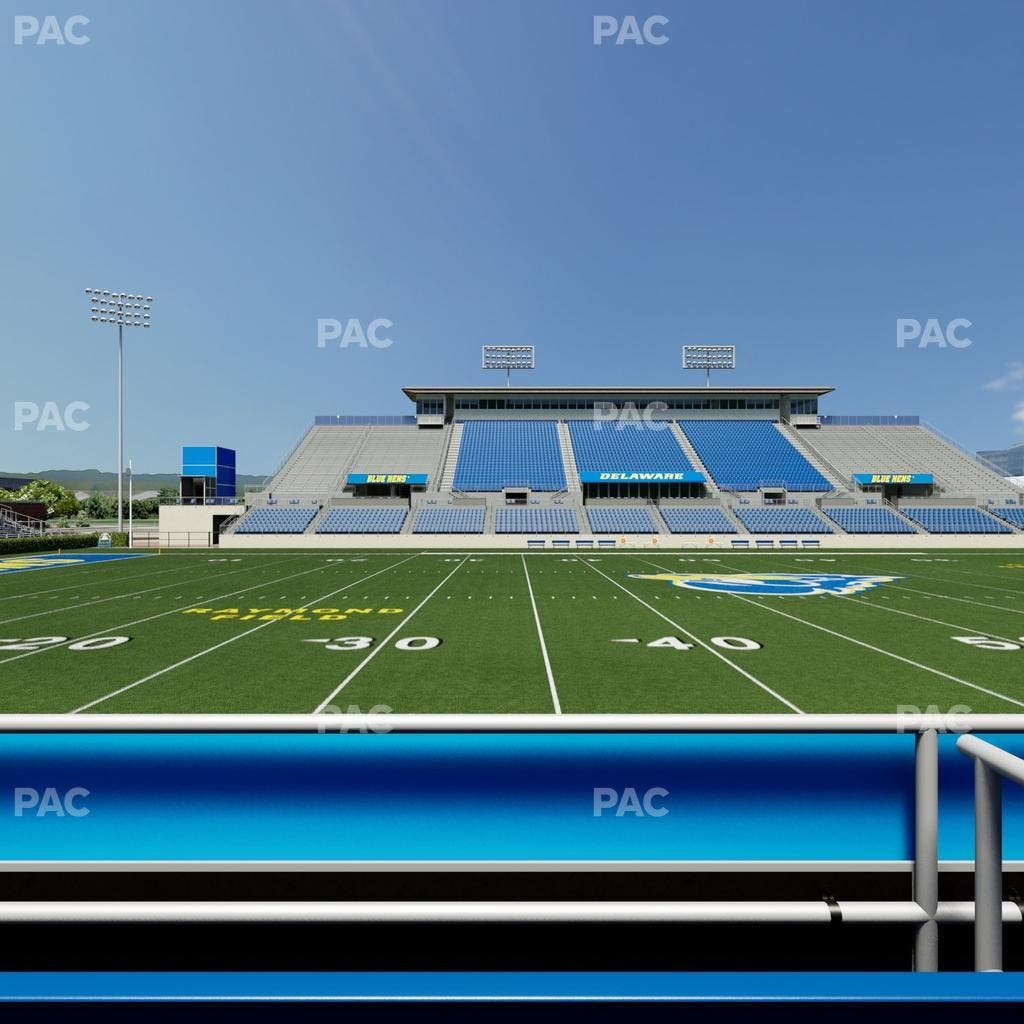 Delaware Stadium - Section East Box 82 Seat View