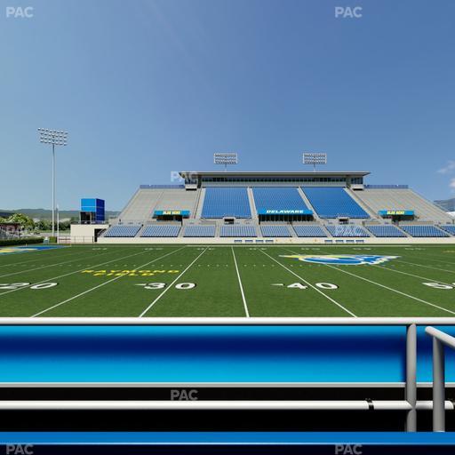 Delaware Stadium - Section East Box 82 Seat View