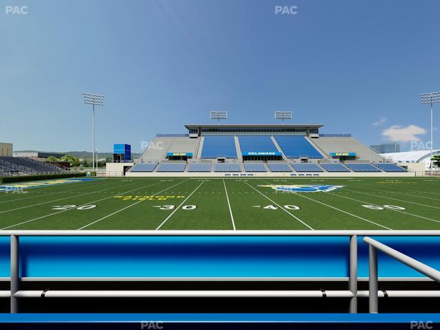 Delaware Stadium - Section East Box 82 Seat View