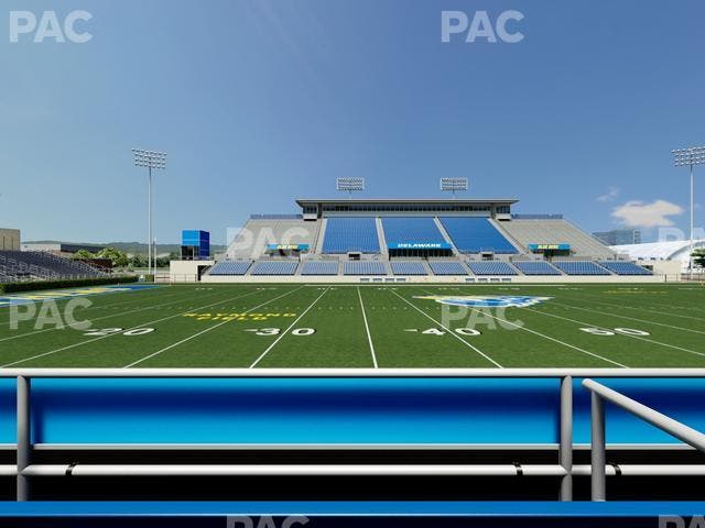 Delaware Stadium - Section East Box 82 Seat View