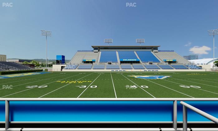 Delaware Stadium - Section East Box 82 Seat View
