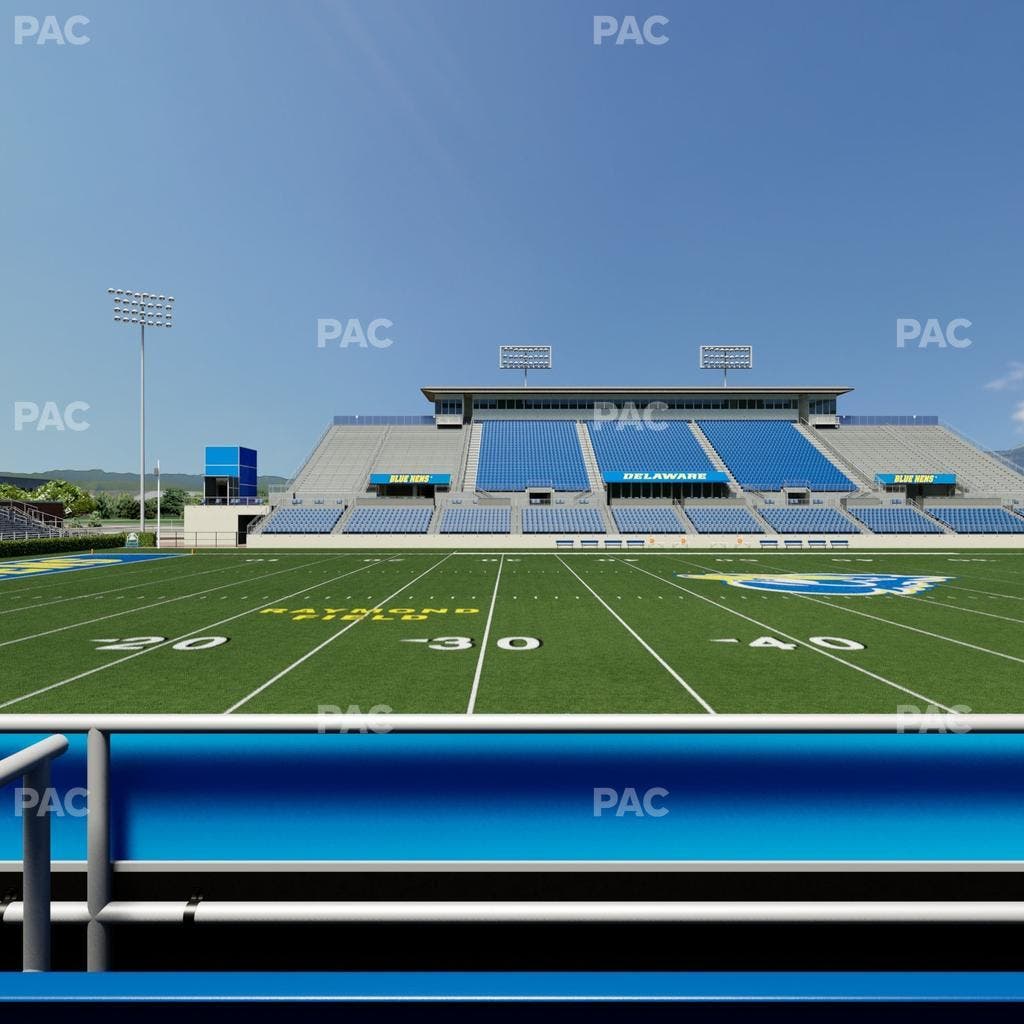 Delaware Stadium - Section East Box 83 Seat View