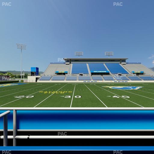 Delaware Stadium - Section East Box 83 Seat View