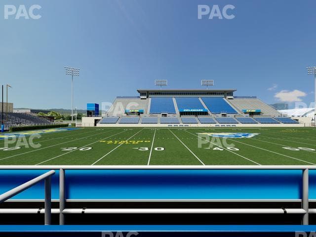 Delaware Stadium - Section East Box 83 Seat View