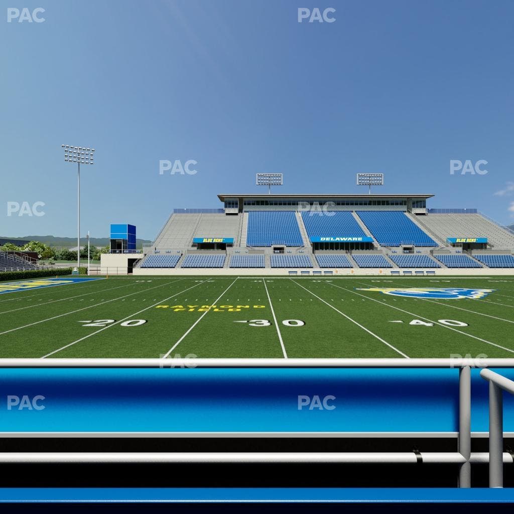 Delaware Stadium - Section East Box 84 Seat View