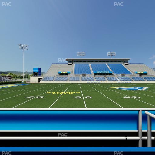 Delaware Stadium - Section East Box 84 Seat View