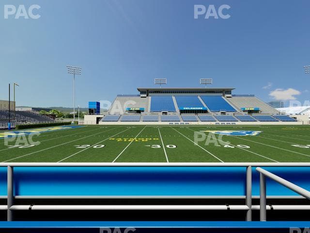 Delaware Stadium - Section East Box 84 Seat View