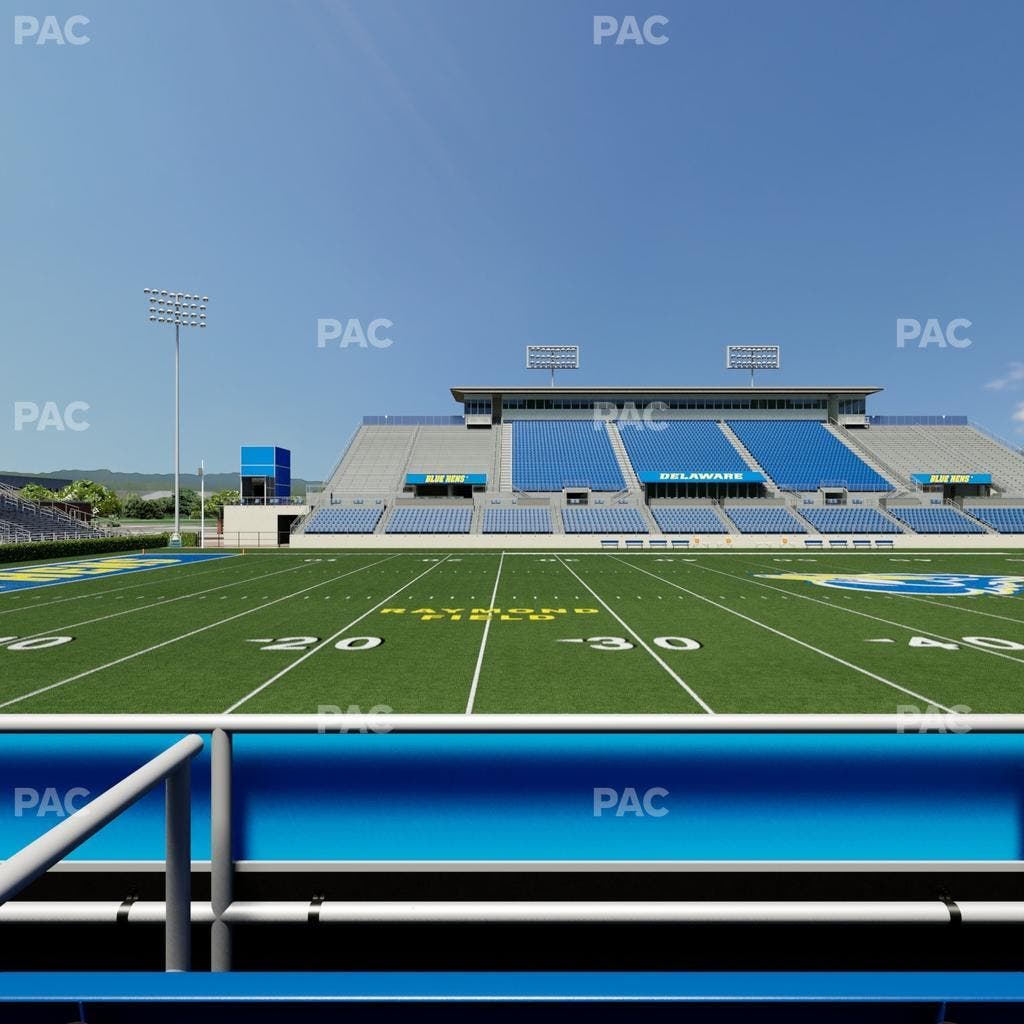 Delaware Stadium - Section East Box 85 Seat View