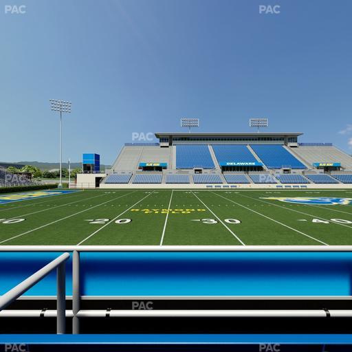 Delaware Stadium - Section East Box 85 Seat View