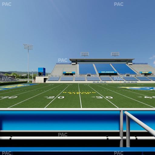 Delaware Stadium - Section East Box 86 Seat View